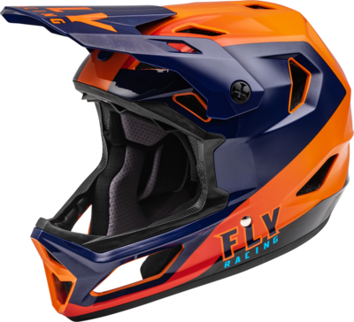 Helmet, Rayce, FLY(Navy/Orange)