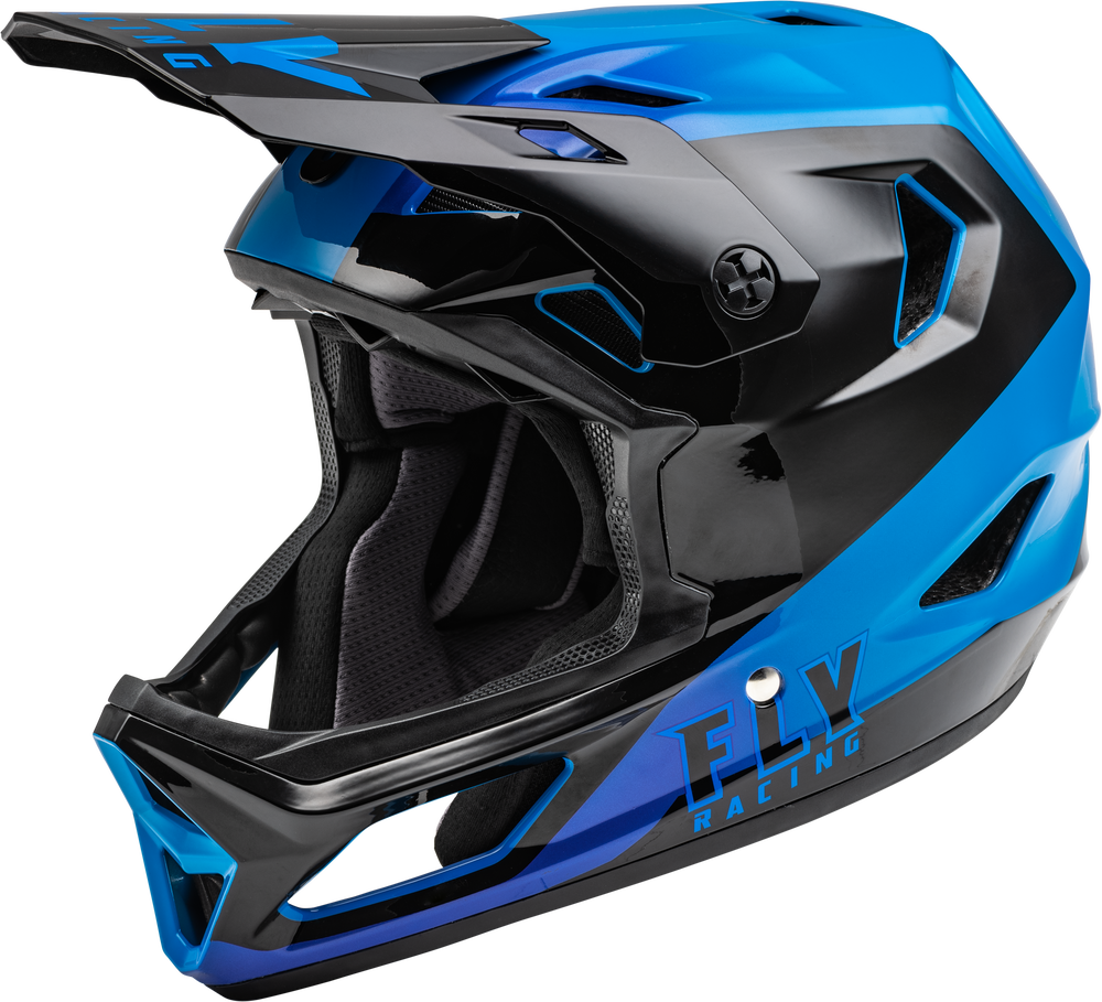 Helmet, Rayce, FLY(Black/Blue)