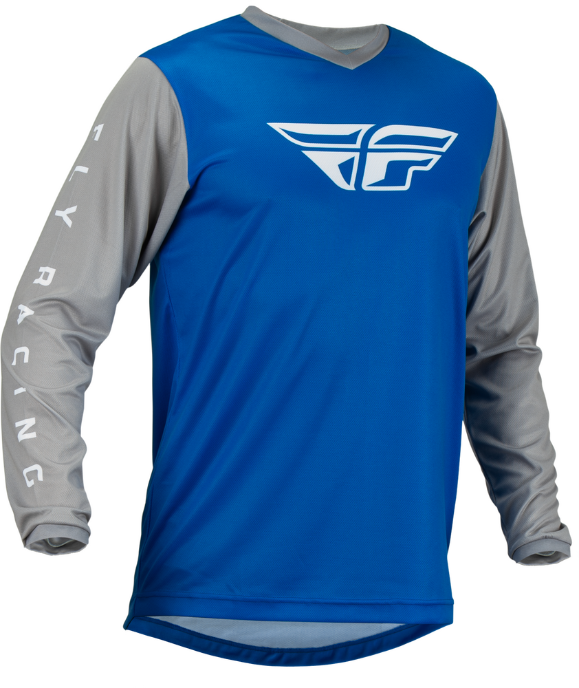 Jersey, F-16, Fly Racing (Blue/Grey)