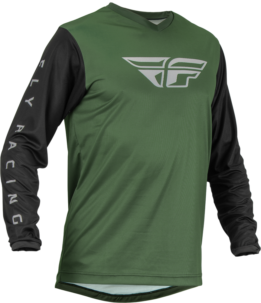 Jersey, F-16, Fly Racing (Green/Black)