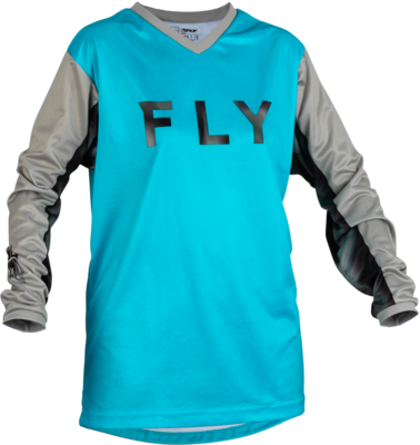 Jersey, F-16, Women's, Fly Racing (Blue/Grey)