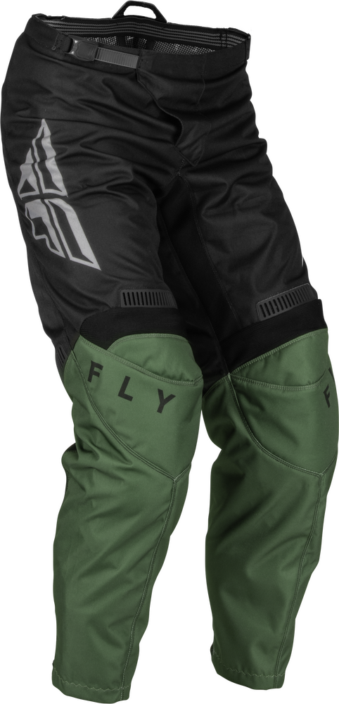 Pants, F-16, Fly Racing (Green/Black)