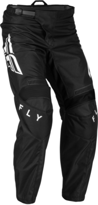 Pants, F-16, Fly Racing (Black/White)
