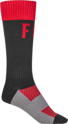 Socks, Long, Fly (Red/Black)
