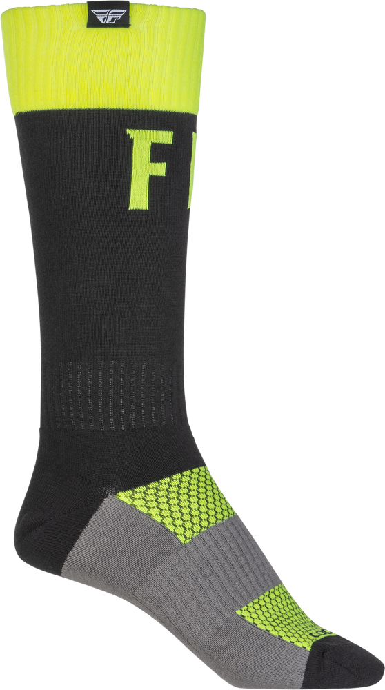Socks, Long, Fly (Hi-Vis/Black)