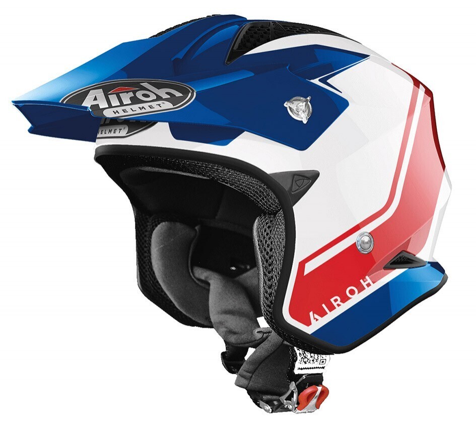 Helmet, TRR, Airoh (Keen Blue Gloss)