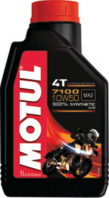 Oil, Synthetic, 7100 10W50, Motul 4T