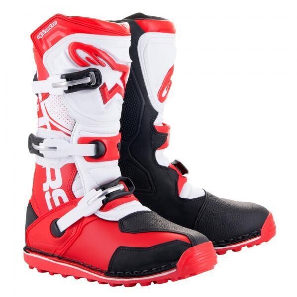 Boots, Trials, Tech T, Alpinestars (Red)