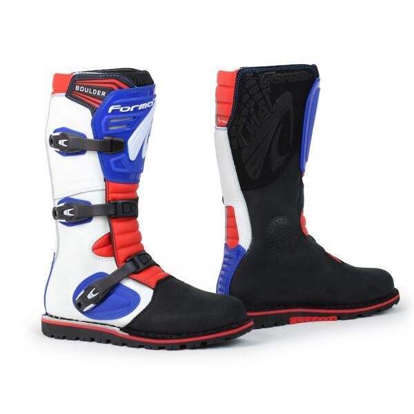 Boots, Trials, Boulder, Forma (White/Red/Blue)