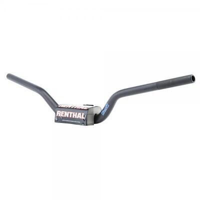 Handlebar, Fatbar, 1-1/8", Renthal, Black