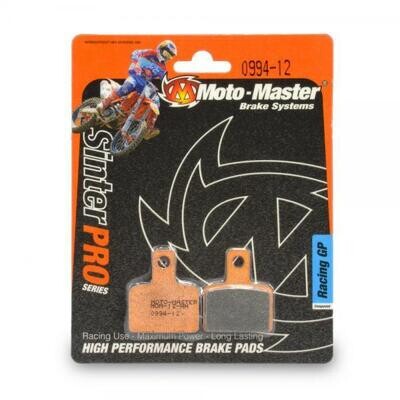 Pads, Brake, Rear, Racing GP, SinterPro, Moto-Master, 0994-12 (Beta)
