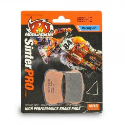 Pads, Brake, Front, Racing GP, SinterPro, Moto-Master, 0995-12 (Various)