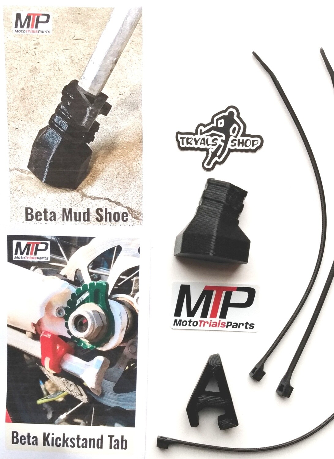 Set, Mud Shoe & Tab, Kick Stand (Beta)