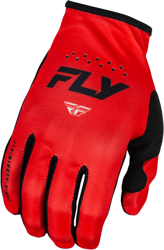 Gloves, Lite, Fly (Red/Black)