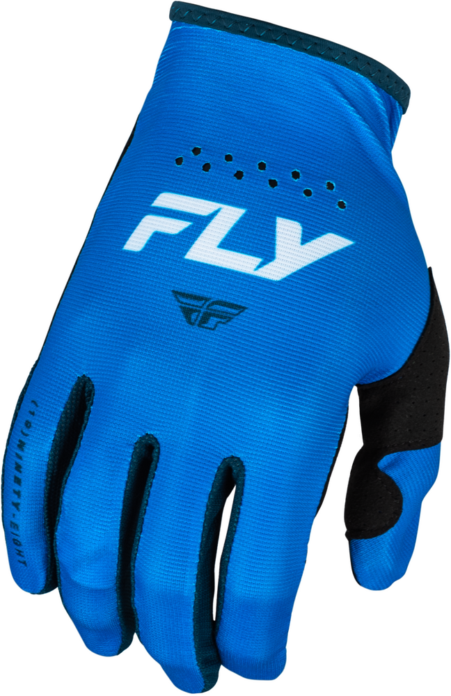 Gloves, Lite, Fly (Blue/Wht)