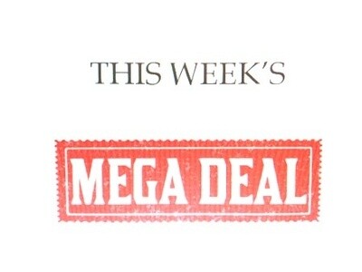 MEGA DEAL-Updated Thursday's