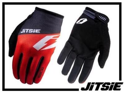 Gloves, G2, Solid, Jitsie (Red)