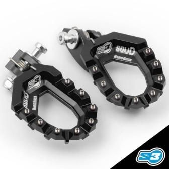 Footpegs, Hard Rock, &quot;Solid&quot; S3