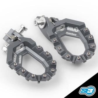 Footpegs, Hard Rock, "Solid" S3