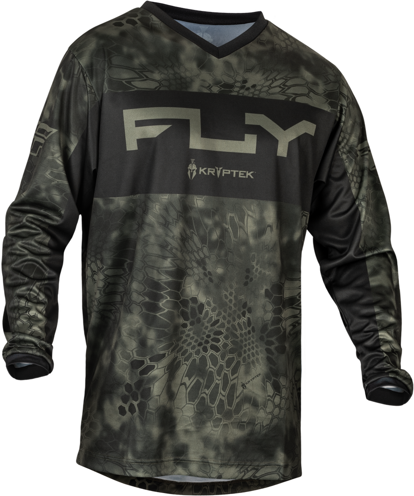 Jersey, F-16, Fly Racing (Kryptek-Moss Grey/Black)