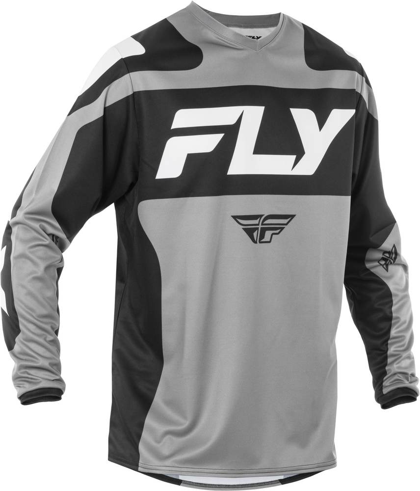 Jersey, F-16, Fly Racing (Grey/Black)