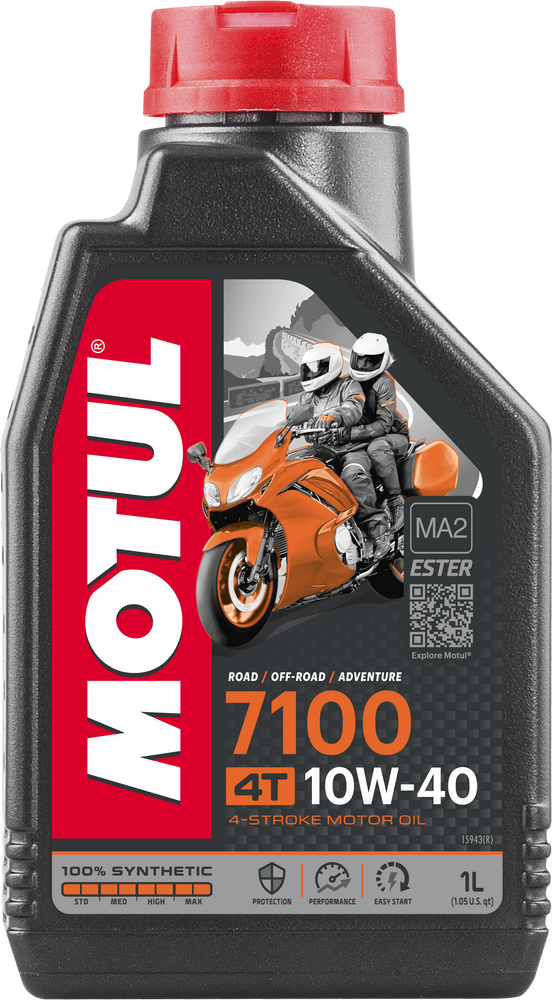 Oil, Synthetic, 7100 10W40, Motul