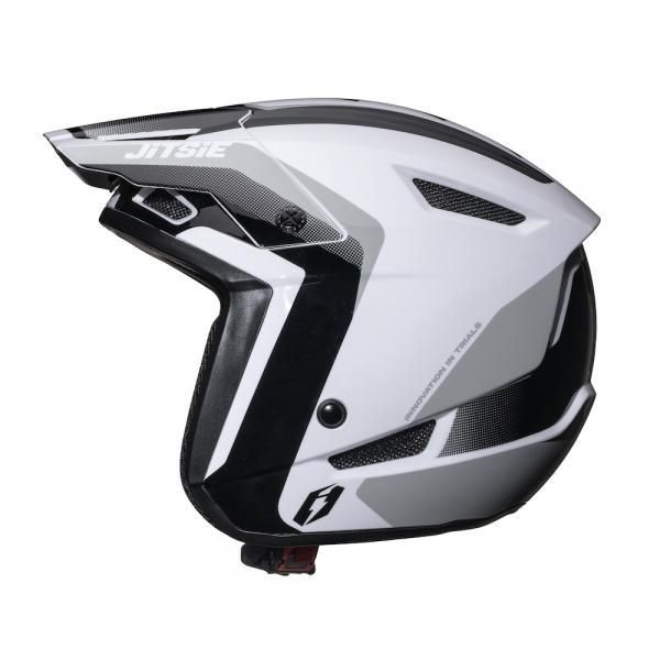 Helmet, Rize, HT1, Polycarbonate or ABS, Jitsie (White)