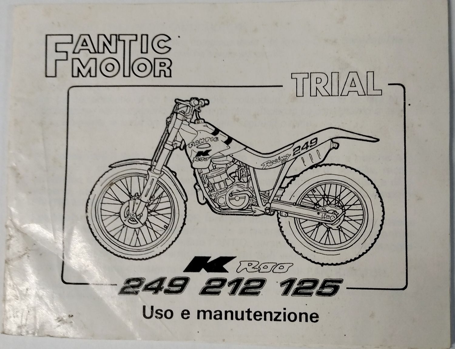 Manual, Service, K-Roo (Fantic)