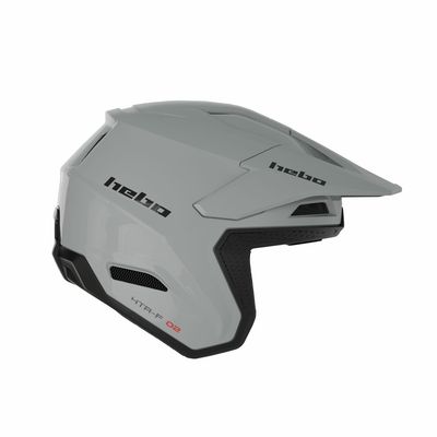 Helmet, Zone Pro, Fiberglass, Grey Solid (Hebo)