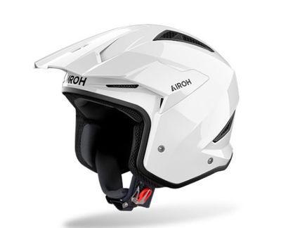 Helmet, TRR II, Carbon, Airoh (White Gloss)