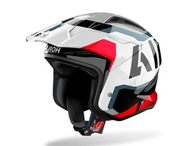 Helmet, TRR II, Carbon, Airoh (Red)