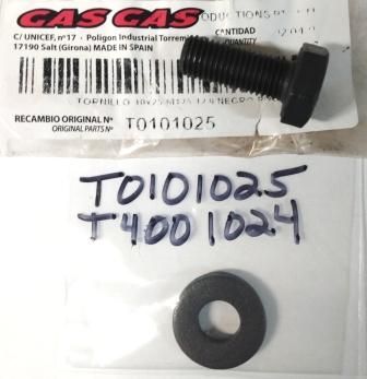 Bolt w/Washer, Magneto, Flywheel/Stator (Gas Gas)