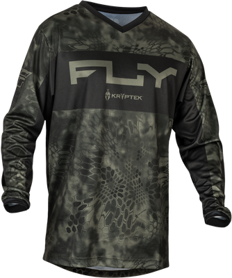 Jersey, F-16, Fly Racing (Kryptek-Moss Grey/Black)