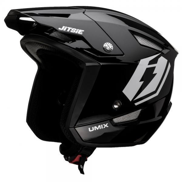 Helmet, HT1, Polycarbonate, Umix, Jitsie (Black)
