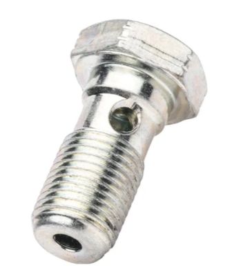 Bolt, Banjo, M10x1.0, Silver