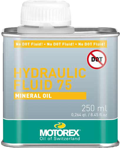 Hydraulic Fluid, Mineral, 8.45 OZ, Motorex Hydraulic Fluid, Mineral, 8.45 OZ, Motorex