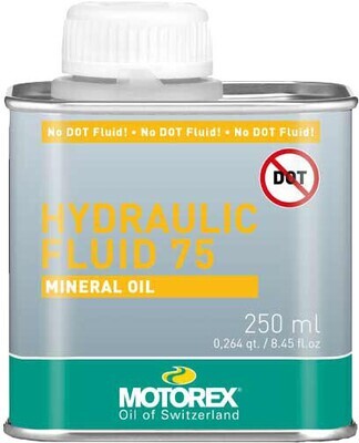 Hydraulic Fluid, Mineral, 8.45 OZ, Motorex