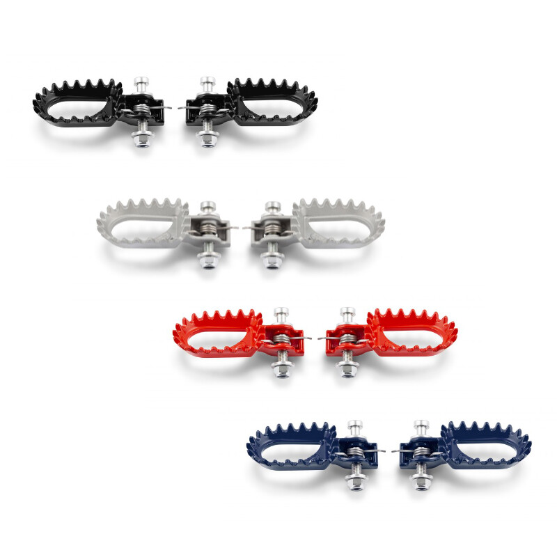 Footpegs, Hard Rock, Steel, S3