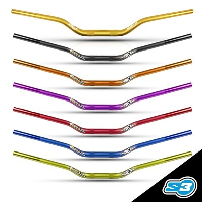 Handlebar, 1-1/8", World Team Replica, S3