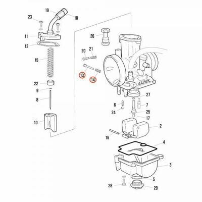 Kit, Air Screw, Jitsie (Keihin PWK)