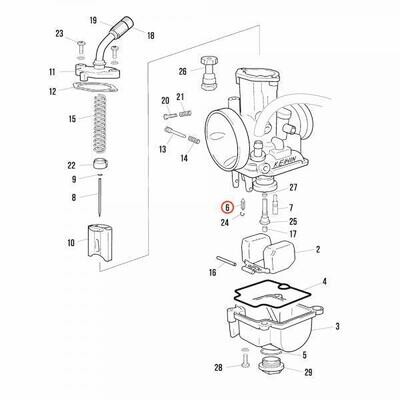 Valve, Float, Jitsie (Keihin PWK)