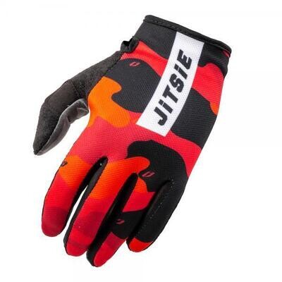 Gloves, G3, Core, Camo, Jitsie (Red)