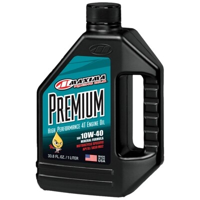 Oil, Engine, Mineral, 10W40 4T, Maxima
