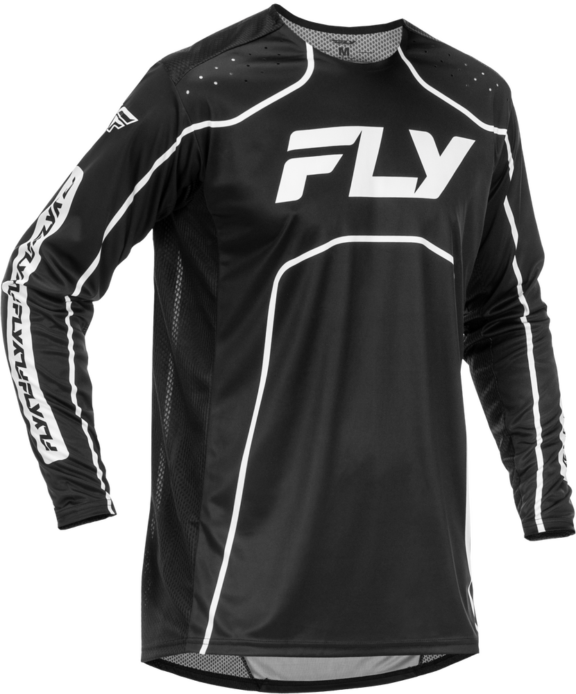 Jersey, Rayce, Fly Racing (Black/White)