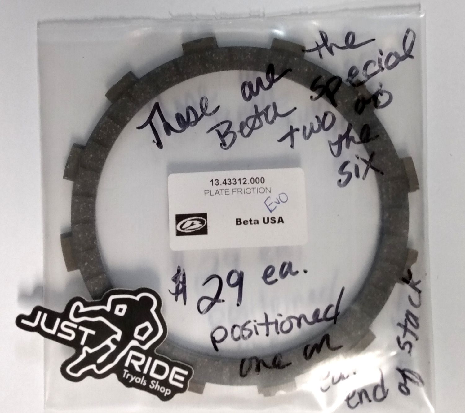 Plates, Clutch, Kit, Friction, (Beta OEM-Special 2))