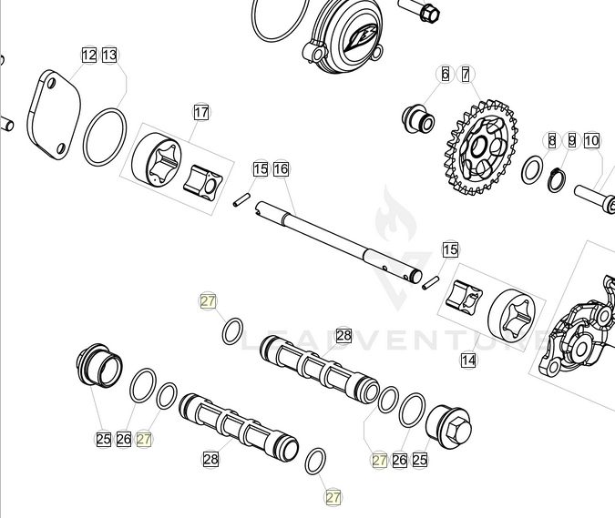 Seal, Oil Pump Beta 4T (27)