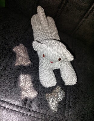 Katzen Mammi mit 3 Kitten