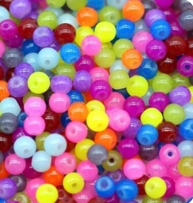500 Stück Glasperlen