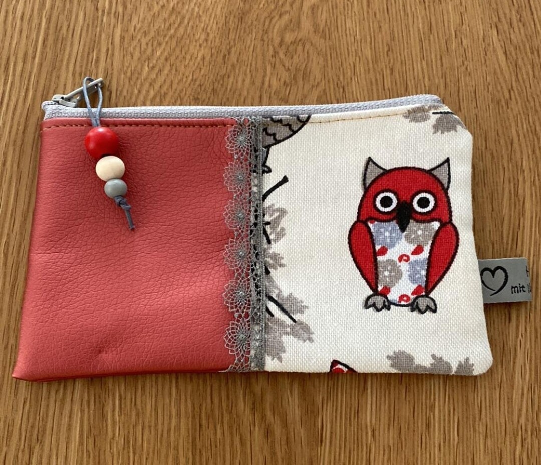 Krimskrams Täschli &quot; Eule &quot;