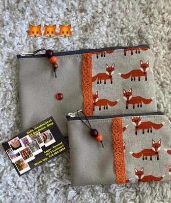 Krimskrams Täschli &quot;Füchsli &quot;klein